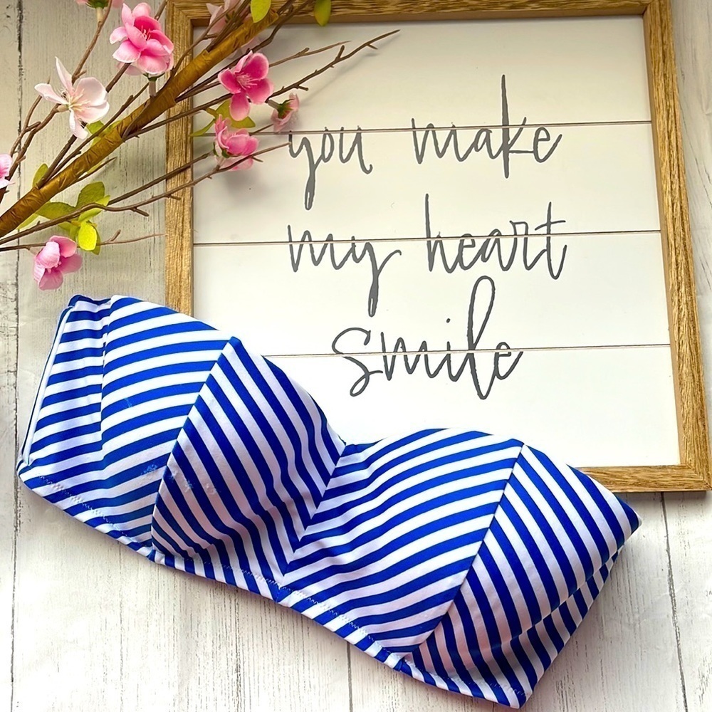 Shade & Shore Chevron Swimsuit Top | SIZE 34D